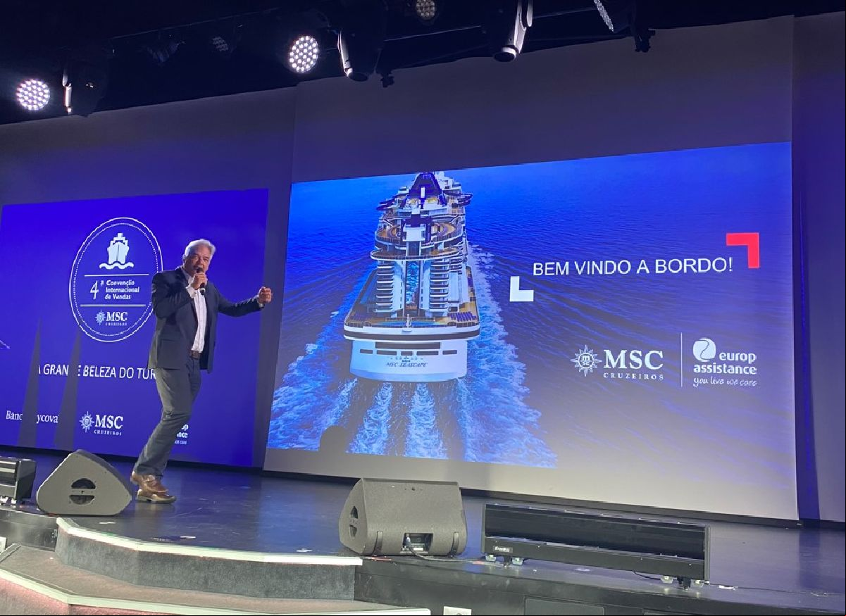 Europ Assistance assegura R$ 32 milhões em cobertura 4ª Convenção Internacional de Vendas MSC Cruzeiros