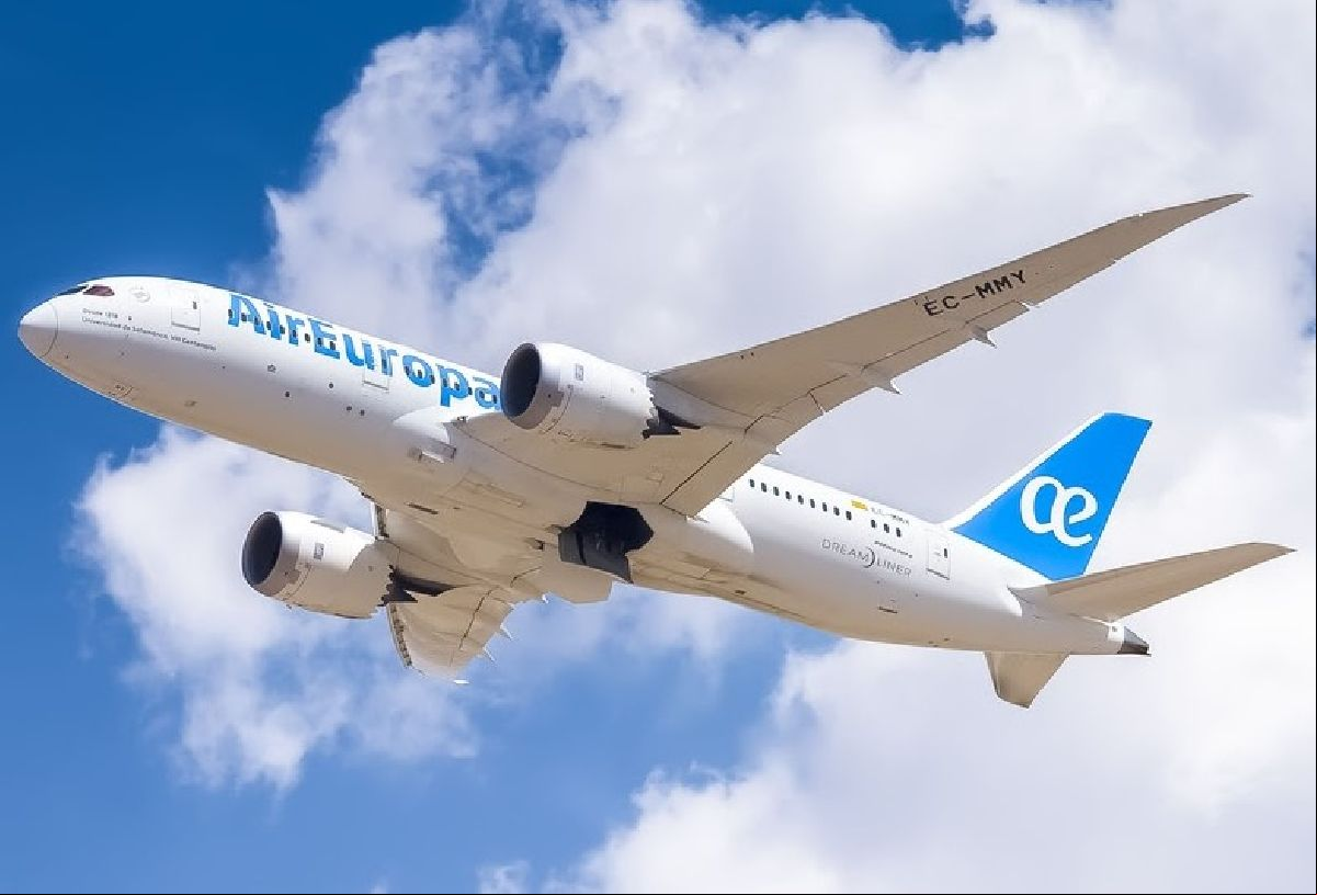 Air Europa a a ter quatro frequências semanais na rota Salvador-Madri 